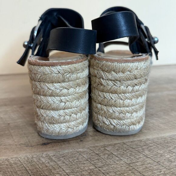 Rag & Bone Women's August Espadrille Wedge Platform Sandals size 38 - Picture 3 of 7